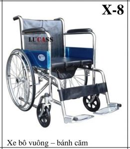 Xe lăn có bô Lucass X8
