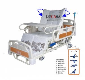 Giường bệnh điện cơ 16 chức năng Lucass GB-4E ( Giảm 1tr000)