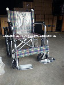 Xe lăn khung nhôm Lucass X91L (Tiêu chuẩn, có thắng tay)