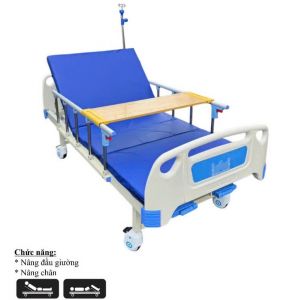 Giường Bệnh 2 tay quay Lucass GB C2 (GB9E)