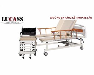 Giường bệnh tách xe lăn LUCASS GBT243